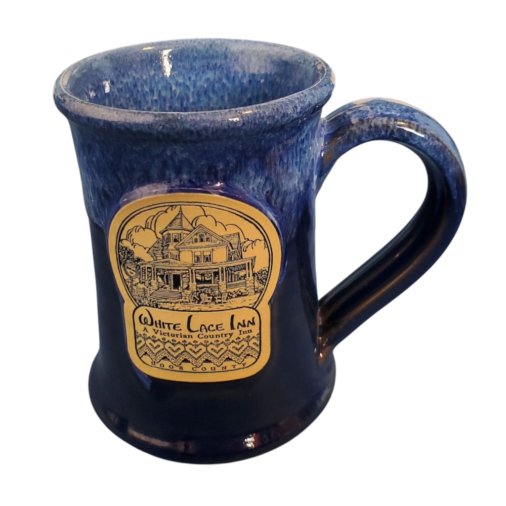 Deneen Pottery Handmade 2020 Mug from White Lace Inn, Door County